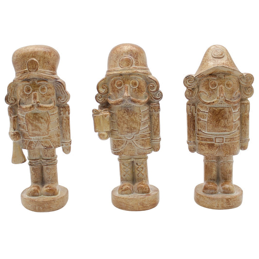 Set/2 Tan Nutcrackers