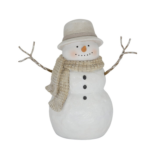 Large Snowfall Snowman