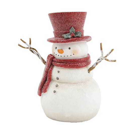 6" Crimson Snowman
