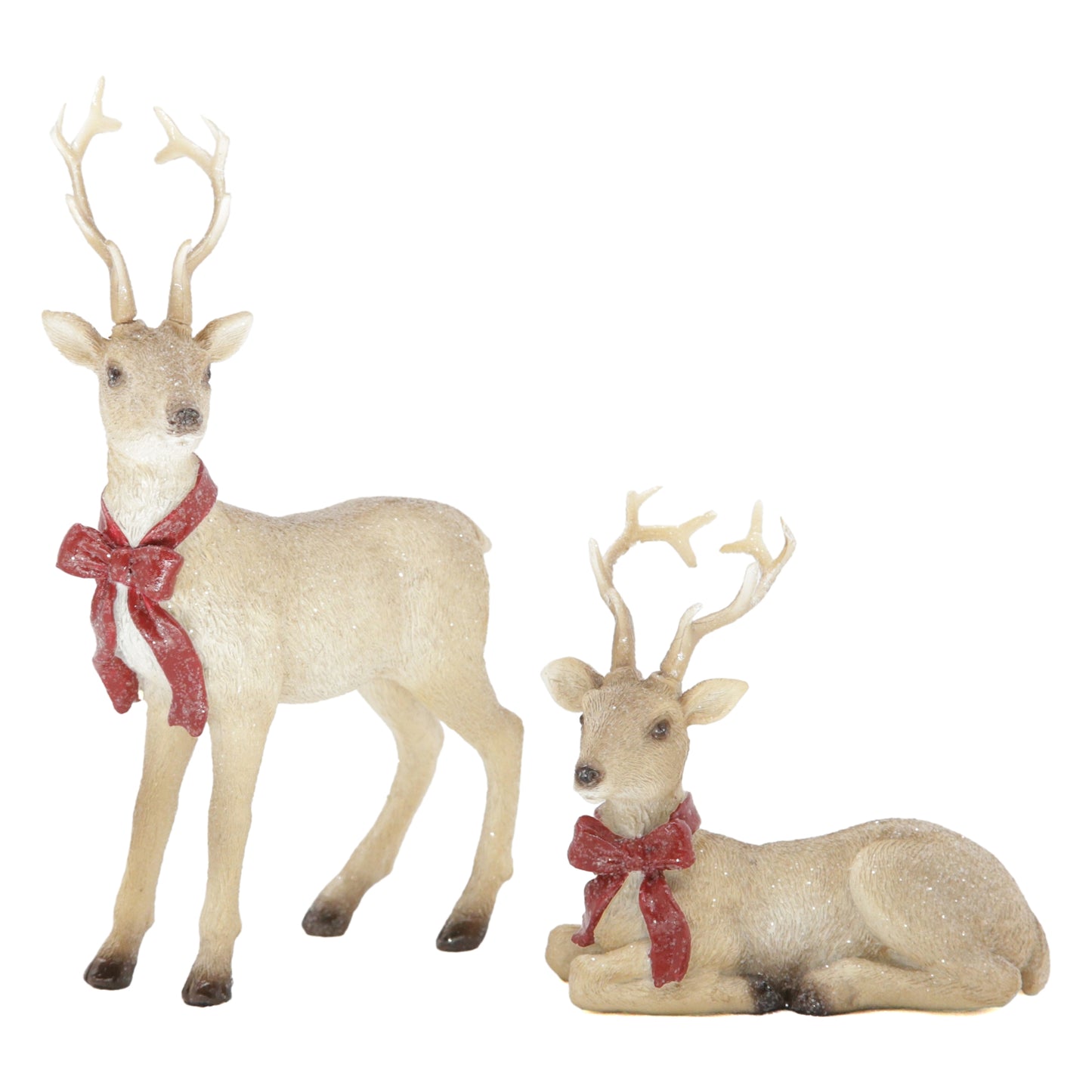Set of 2 Crimson Deer