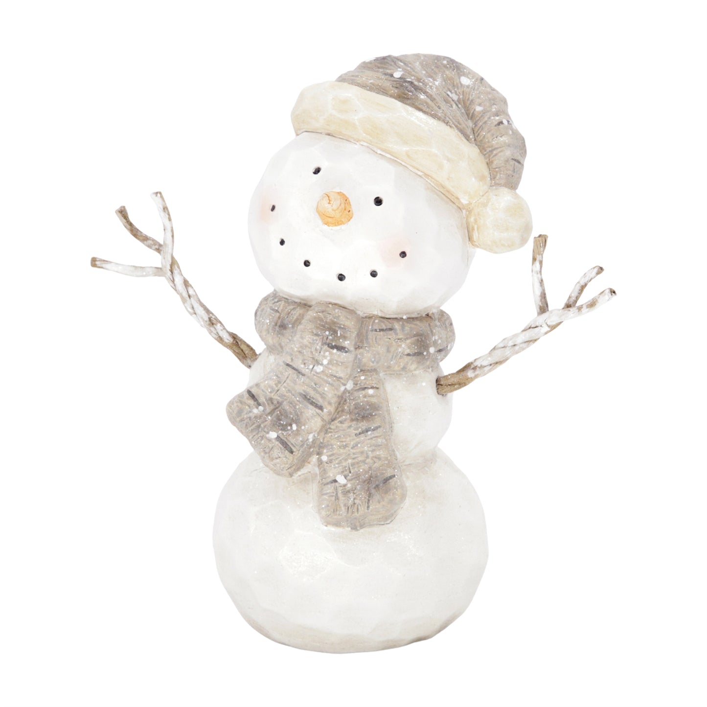 Stocking Cap Birch Snowman