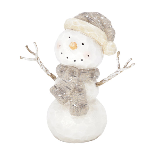 Stocking Cap Birch Snowman