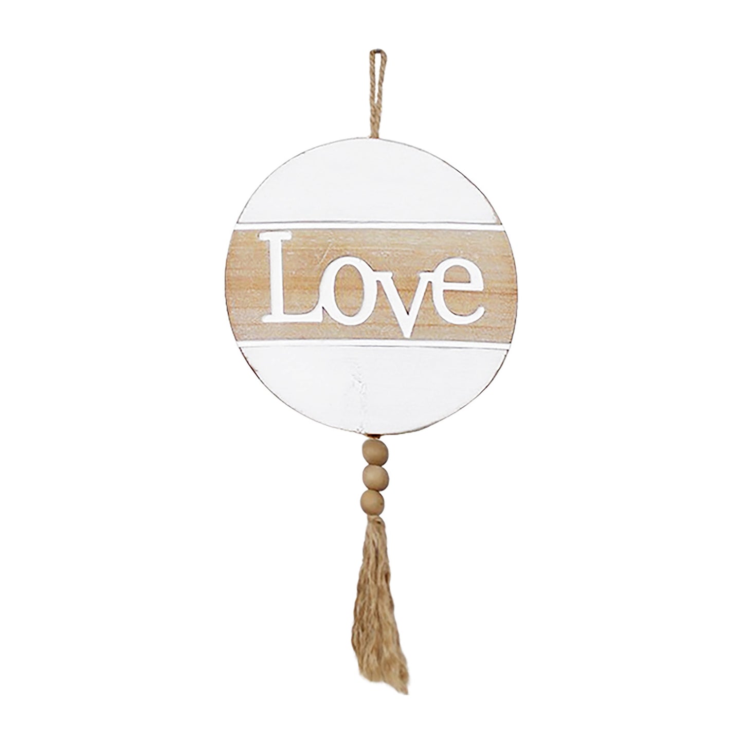 Carved Love Round Hanger