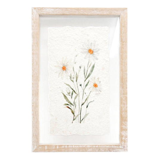 Blossom Framed Fabric Sign