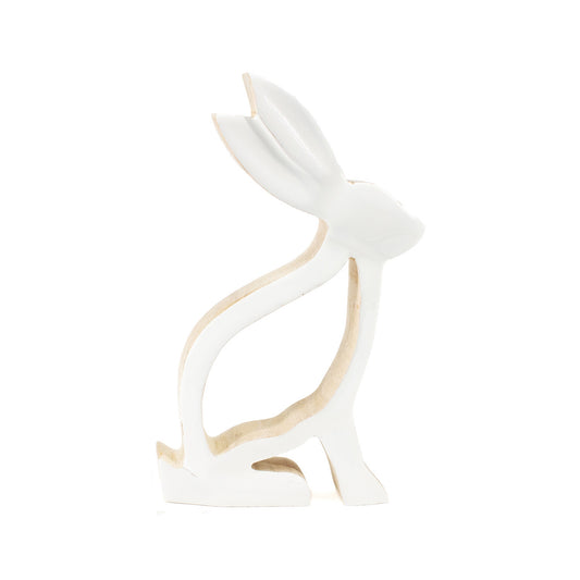 White Bunny Cutout