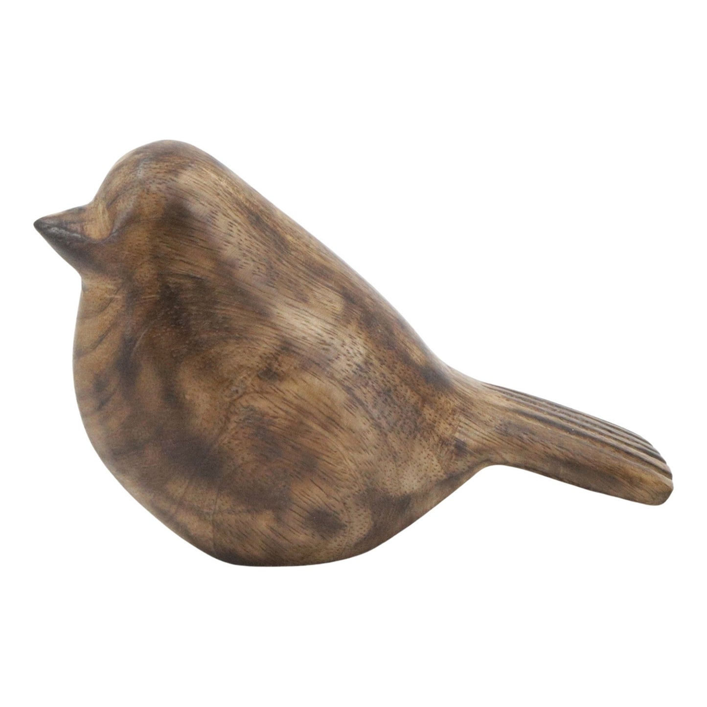 Dark Wood Simple Bird