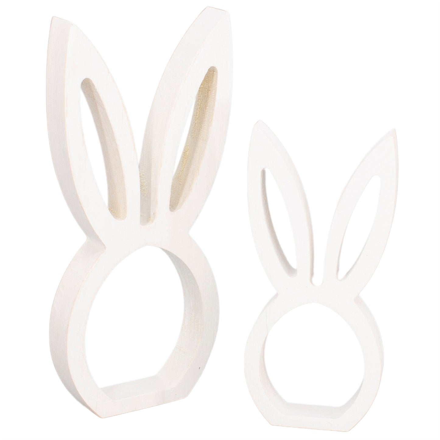 Set of 2 Bunny Head Cutouts