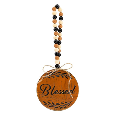 Blessed Fall Bead Ornament