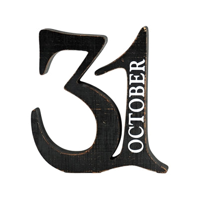 October 31 Cutout Block