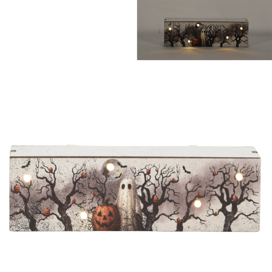 Haunted Forest Lighted Wide Block