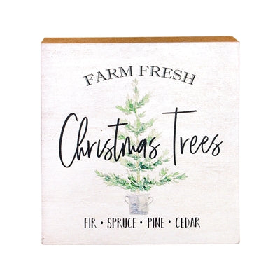 Farm Fresh Trees Block