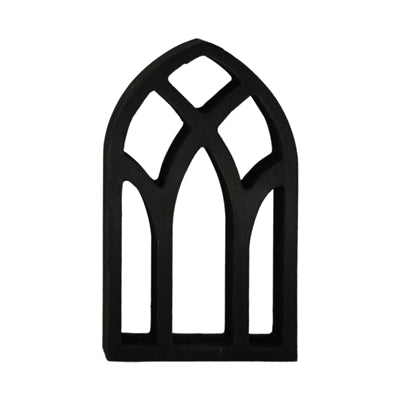 12" Black Gothic Frame
