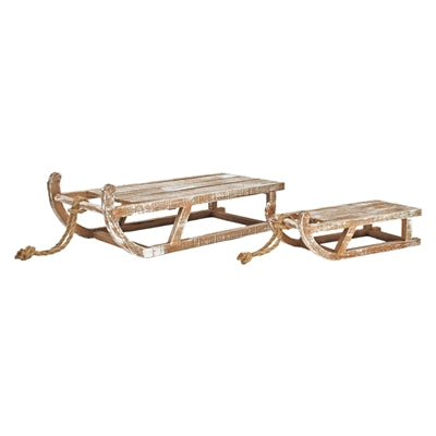 Set/2 Rustic Sleds