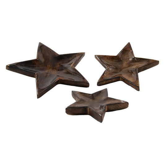 Set of 3 Star Trays