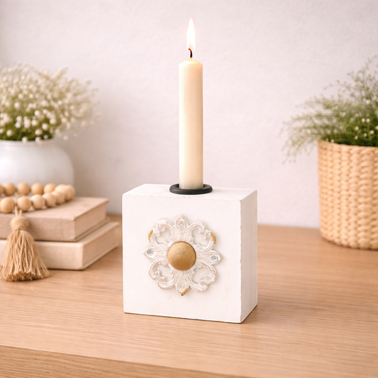 Daisy Block Taper Holder