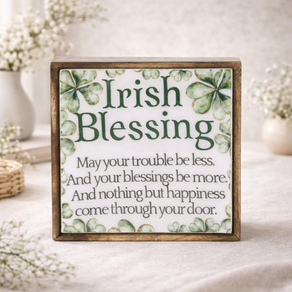 Irish Blessings Block