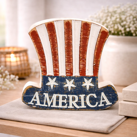 Americana Top Hat Block