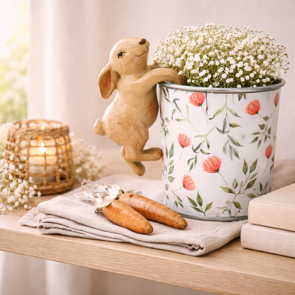 Bunny Planter Rim Hanger