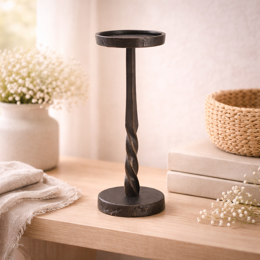 Metal Pillar Holder